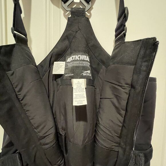 Arcticwear Arctic Cat Men’s Champion Bibs Pants Black Size XS NWT Insulated - Picture 5 of 16